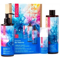 Vianek Face Care nawilajcy pyn micelarny 400ml + nawilajcy el do mycia twarzy 300ml + nawilajcy krem do twarzy 50ml