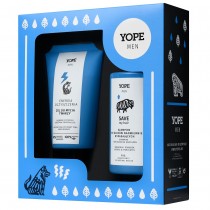 Yope Men Wood el do mycia twarzy 150ml + szampon do wosw 300ml