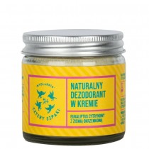 Mydlarnia Cztery Szpaki Naturalny dezodorant w kremie Eukaliptus Cytrynowy z Ziemią Okrzemkową 60ml