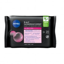 Nivea MicellAir Waterproof Expert chusteczki oczyszczajce 20szt