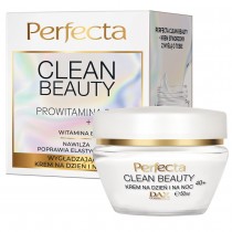Perfecta Clean Beauty wygadzajcy krem do twarzy na dzie i na noc 40+ 50ml