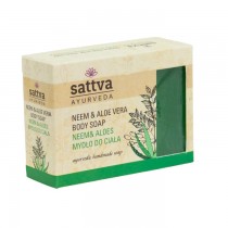 Sattva Mydo do ciaa w kostce z Miodl Indyjsk i Aloesem 125g