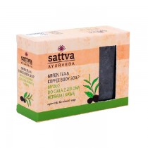 Sattva Mydo do ciaa w kostce z Zielon Herbata i Kaw 125g