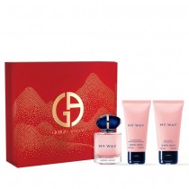 Giorgio Armani My Way Woda perfumowana 50ml spray + el pod prysznic 50ml + Balsam do ciaa 50ml