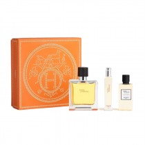Hermes Terre D`Hermes Woda perfumowana 75ml spray+ Woda perfumowana 15ml+ el pod prysznic 40ml