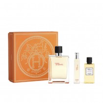 Hermes Terre D`Hermes Woda toaletowa 100ml spray + Woda toaletowa 15ml + el pod prysznic 40ml
