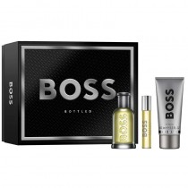 Hugo Boss Bottled Woda toaletowa 100ml spray + Woda toaletowa 10ml spray + el pod prysznic 100ml