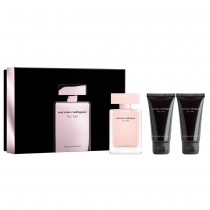 Narciso Rodriguez For Her Woda perfumowana 50ml spray + Balsam do ciaa 50ml + el pod prysznic 50ml