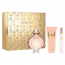 Paco Rabanne Olympea Woda perfumowana 80ml spray + Balsam do ciaa 100ml + Woda perfumowana 10ml
