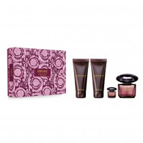 Versace Crystal Noir Woda perfumowana 90ml spray + Woda perfumowana 5ml + Balsam do ciaa 100ml + el pod prysznic 100ml