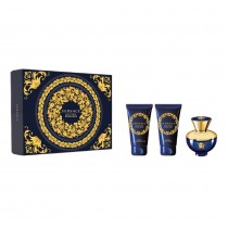 Versace Dylan Blue Woda perfumowana 50ml spray + el pod prysznic 50ml + Balsam do ciaa 50ml