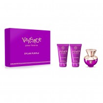 Versace Dylan Purple Pour Femme Woda perfumowana 50ml spray + el pod prysznic 50ml + Balsam do ciaa 50ml