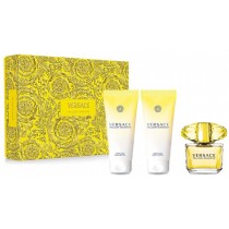 Versace Yellow Diamond Woda toaletowa 50ml spray + Balsam do ciaa 50ml + el pod prysznic 50ml
