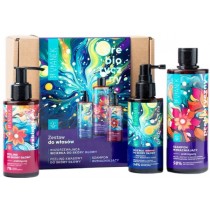 Vianek Hair Care Prebiotyczny peeling kwasowy do skry gowy 150ml + rozgrzewajca wcierka 150ml + szampon 300ml