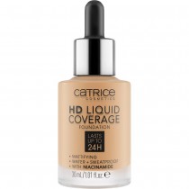 Catrice HD Liquid Coverage matujcy podkad do twarzy 035 Natural Beige 30ml