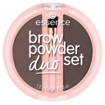 Essence Brow Powder Duo puder do brwi 03 Dark 1,8g