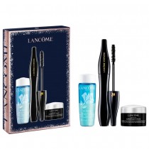 Lancome Hypnose Mascara tusz do rzs 001 + Facial Eye Makeup Remover pyn do demakijau 30ml + Eye Cream krem pod oczy 5ml