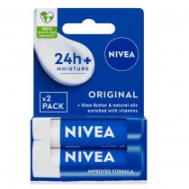 Nivea Original Care Lip Balm 2x4,8g