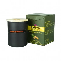 Sattva Ayurveda wieca zapachowa Drzewo Sandaowe I Sosna 200g