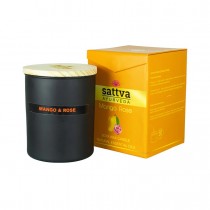 Sattva Ayurveda wieca zapachowa Ra Indyjska I Mango 200g
