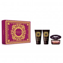 Versace Crystal Noir Woda toaletowa 50ml spray + el pod prysznic 50ml + Balsam do ciaa 50ml