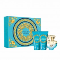 Versace Dylan Turquoise Pour Femme Woda toaletowa 50ml spray + el pod prysznic 50ml + el do ciaa 50ml