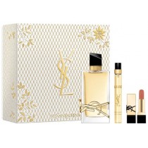 Yves Saint Laurent Libre Woda perfumowana 90ml spray + Woda perfumowana 10ml spray + Lipstick pomadka do ust 1,3g