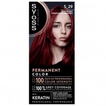 Syoss Permanent Coloration farba do włosów 5-29 Intensywna Czerwień