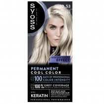Syoss Permanent Cool Color farba do włosów 10-53 Chłodny Jasny Blond