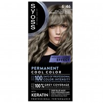 Syoss Permanent Cool Color farba do włosów 6-46 Chłodny Ceimny Blond