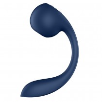 Satisfyer Pro+ Wave 4 Connect App stymulator punktu G i echtaczki Dark Blue