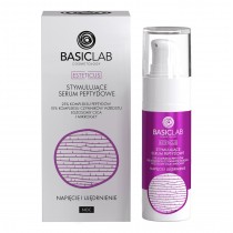 Basiclab Cosmetology Esteticus stymulujce serum peptydowe 25% peptydw, 10% kompleksu czynnikw wzrostu, egzosomy cica 30ml