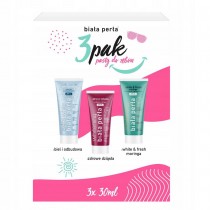 Biaa Pera 3pak pasta na osabione dzisa 30ml + wybielajca pasta 30ml + wiey oddech i ochrona dzise past 30ml