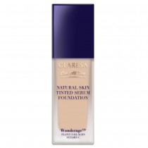 Claresa Natural Skin Tinted Serum Foundation podkad-serum z naturalnym wykoczeniem 1W Light Warm 32ml