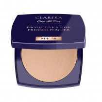 Claresa Protective Stone Pressed Powder puder prasowany utrwalajcy z filtrem SPF30 Universal 10g
