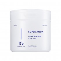 Missha Super Aqua Ultra Hyalron Toner Pads nawilajce patki do twarzy 90 szt