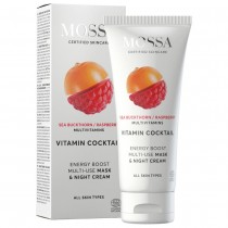 Mossa Multiwitaminowa maska & krem na noc ujdrniajco-odywcza z Rokitnikiem i Malin 60ml