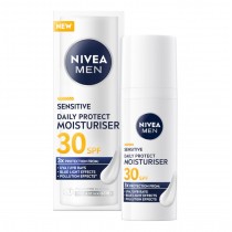 Nivea Men Sensitive Daily Protect nawilajcy krem do twarzy SPF30 50ml