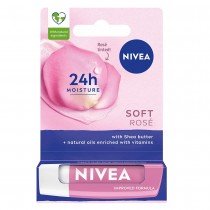 Nivea Pielgnujca pomadka do ust Soft Rose 4,8g