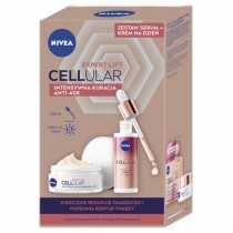 Nivea Expert Lift Cellular krem przeciwzmarszczkowy do twarzy na dzień SPF30 50ml + strefowe serum do twarzy 30ml