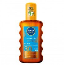 Nivea Sun Protect & Bronze balsam w sprayu aktywujcy naturaln opalenizn SPF30 200ml