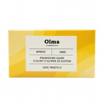 Olma Cosmetics Prawdziwe szare mydo z oliwy z oliwek ze zotem 100g