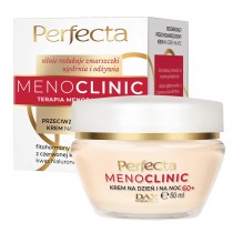 Perfecta Menoclinic krem regenerujcy 60+ na dzie i na noc 50ml