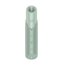 Satisfyer Naughty Kiss masaer cinieniowy Green