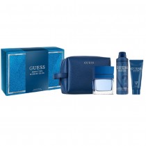 Guess Seductive Homme Blue Woda toaletowa 100ml spray + Dezodorant 226ml spray + el pod prysznic 100ml + kosmetyczka
