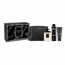 Guess Uomo Woda toaletowa 100ml spray + el pod prysznic 100ml + Dezodorant 226ml spray + Kosmetyczka