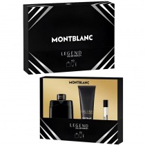 Mont Blanc Legend Woda perfumowana 100ml spray + el pod prysznic 100ml + Woda perfumowana 7,5ml spray