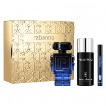 Paco Rabanne Phantom Intense Woda perfumowana 100ml spray + Dezodorant 150ml spray + Woda perfumowana 10ml spray