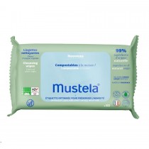 Mustela Cleansing Wipes kompostowalne chusteczki oczyszczajce 60szt