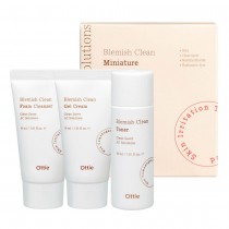Ottie Blemish Clean zestaw do pielgnacji cery trdzikowej 3x30ml